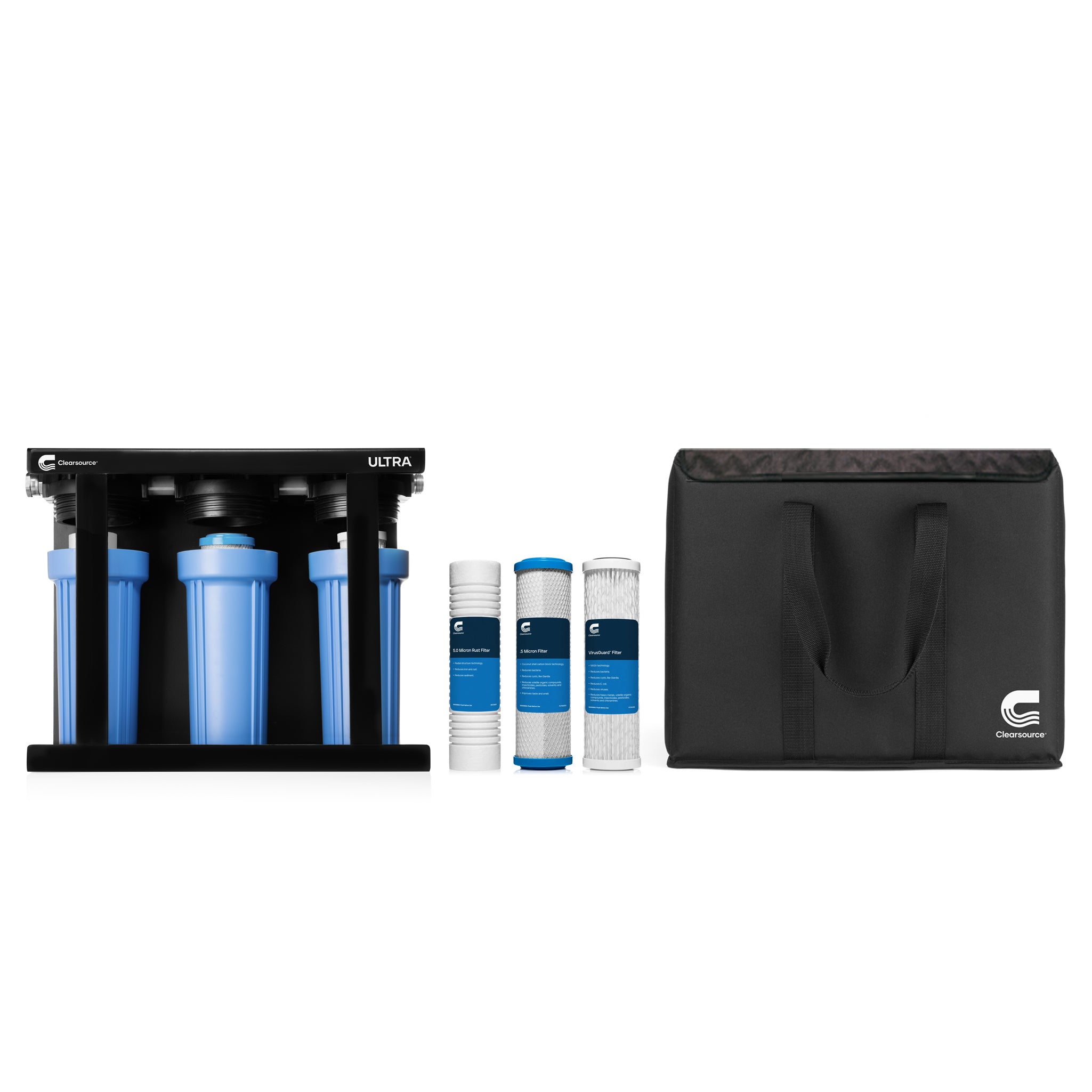 Clearsource Ultra RV Water Filter System with VirusGuard - Ultra Protection Against Viruses, Bacteria & Cysts