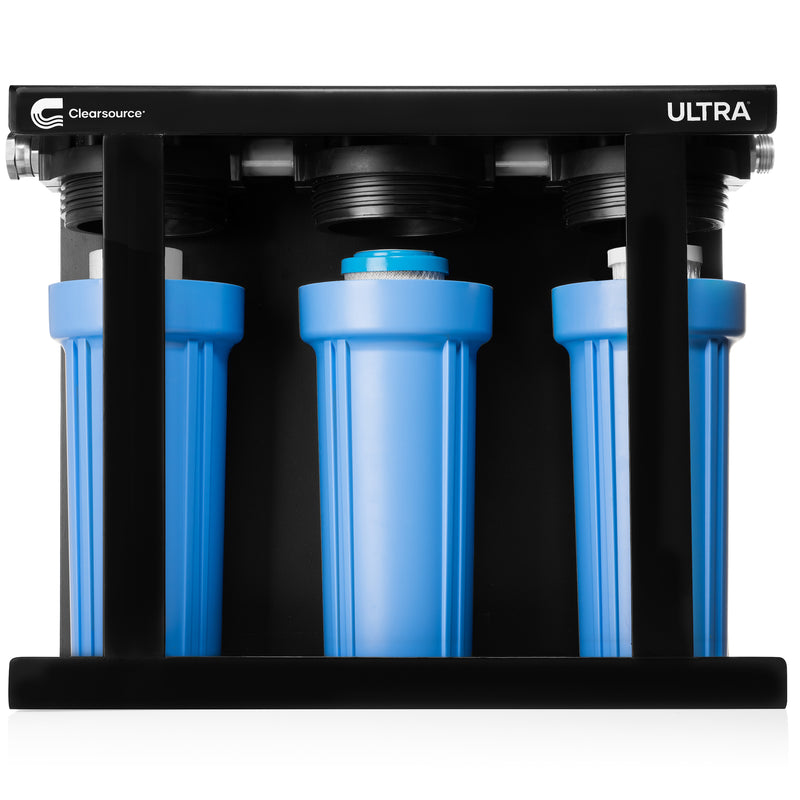 Clearsource ultra water filter system with virus guard