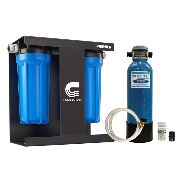Clearsource 2 Canister and On The Go™ Standard Water Softener Bundle