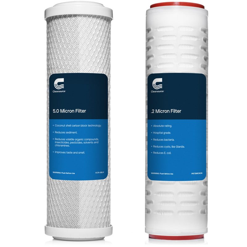 Clearsource 5.0 Micron Filter and .2 Micron Filter